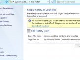 Tạo File History cho một ổ đĩa 