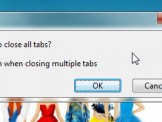Làm sao bắt Chrome phải xác nhận khi đóng nhiều tab?