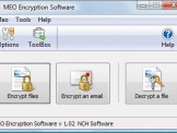 MEO Encryption Software - Tạo tập tin mã hóa tự chạy