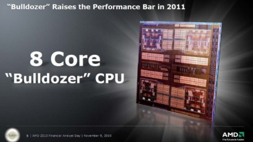 Chip mới của AMD dựa trên nền tảng Bulldozer. Ảnh: AMD.
