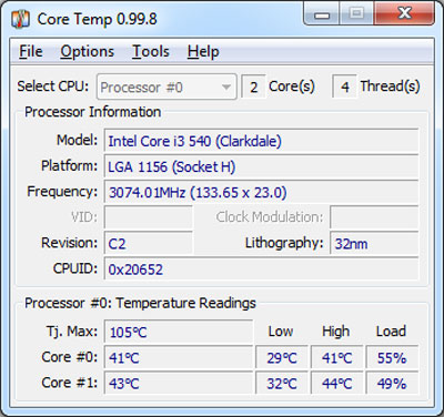 Core Temp (32 bit)