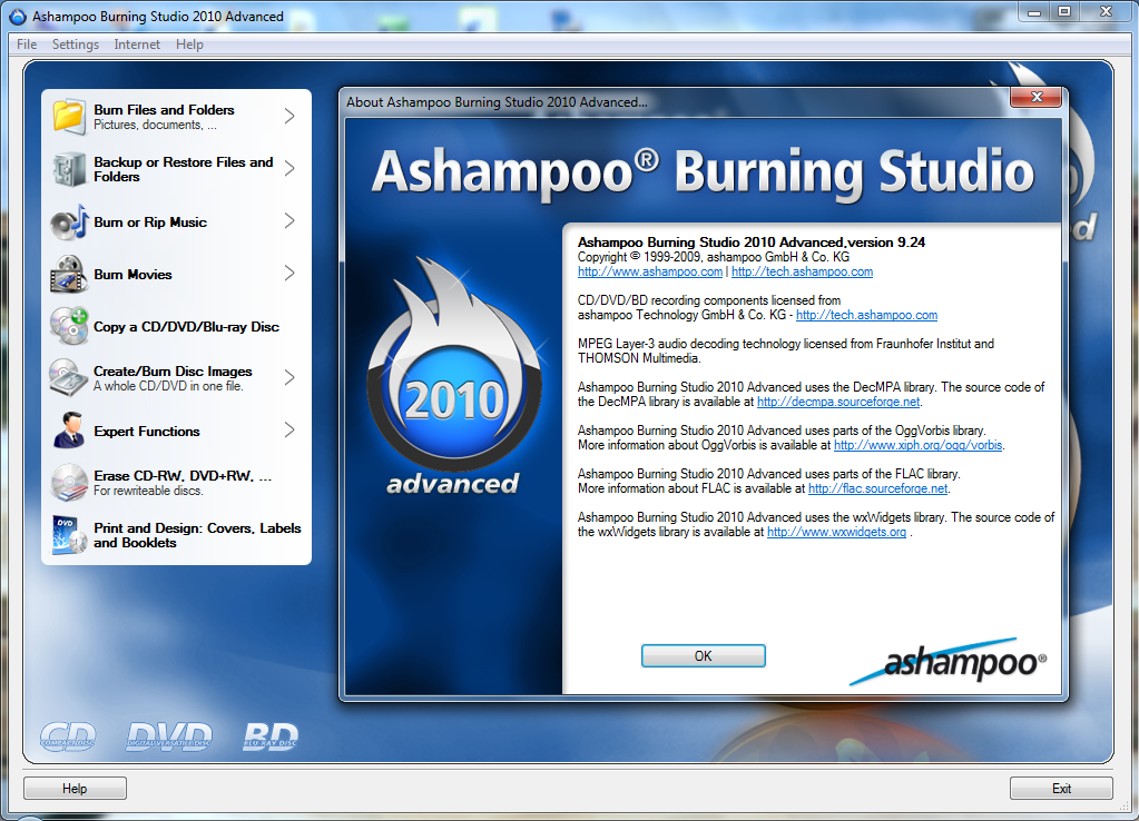 Ashampoo Burning Studio 10 Full - Phần mềm ghi đĩa CD, DVD cực nhẹ và đơn giản - Image 2