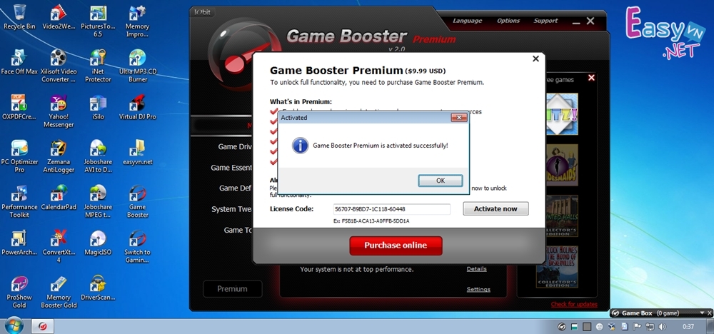 Game Booster 2.0 Final | Giúp cho chơi game nhanh hơn
