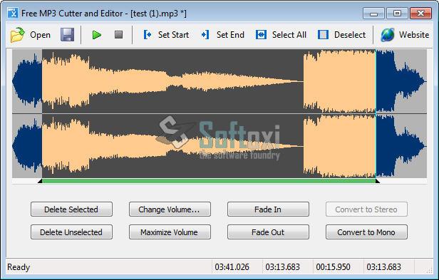 Free MP3 Cutter and Editor - Cắt và chỉnh sửa MP3 chuyên nghiệp 1