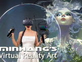 Vẽ tranh bằng công nghệ thực tế ảo cùng nghệ sĩ Đặng Thị Minh Hằng