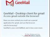 Geemail: Công cụ duyệt mail offline