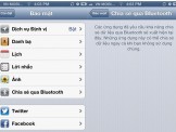 iOS 6 Beta 4 hỗ trợ chia sẻ nhiều loại dữ liệu qua Bluetooth hơn?
