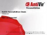 Avira 2012 - Free Antivirus