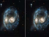 Vụ va chạm thiên hà tạo ra 'bóng ma' vũ trụ
