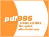 PDF 995 Printer Driver - Chuyển file world thành PDF
