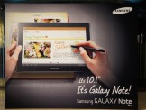 Samsung trình làng Galaxy Note 10.1 mới, chip lõi tứ, RAM 2 GB