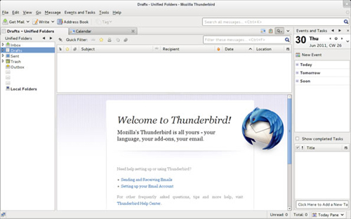 Web-News, Mozilla, email, Thunderbird, Firefox