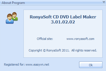 RonyaSoft CD DVD Label Maker 3.01.02.02 | Thiết kế nhãn đĩa CD/DVD chuyên nghiệp