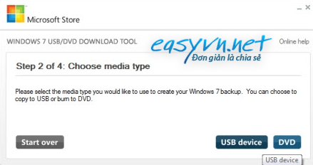 Windows 7 USB/DVD Download Tool | Cài windows 7 từ USB