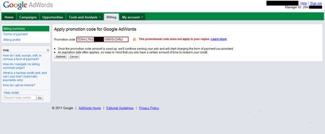 Google dừng áp dụng coupon quảng cáo Adwords tại Việt Nam