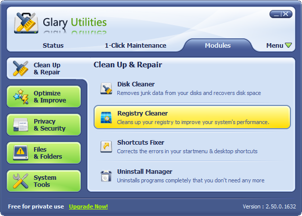 Glary Utilities 2.5